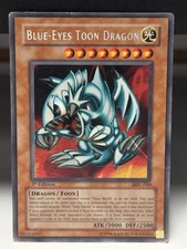 Blue-Eyes Toon Dragon MRL-000 Magic Ruler 1st Edition Secret Rare NA Print #3