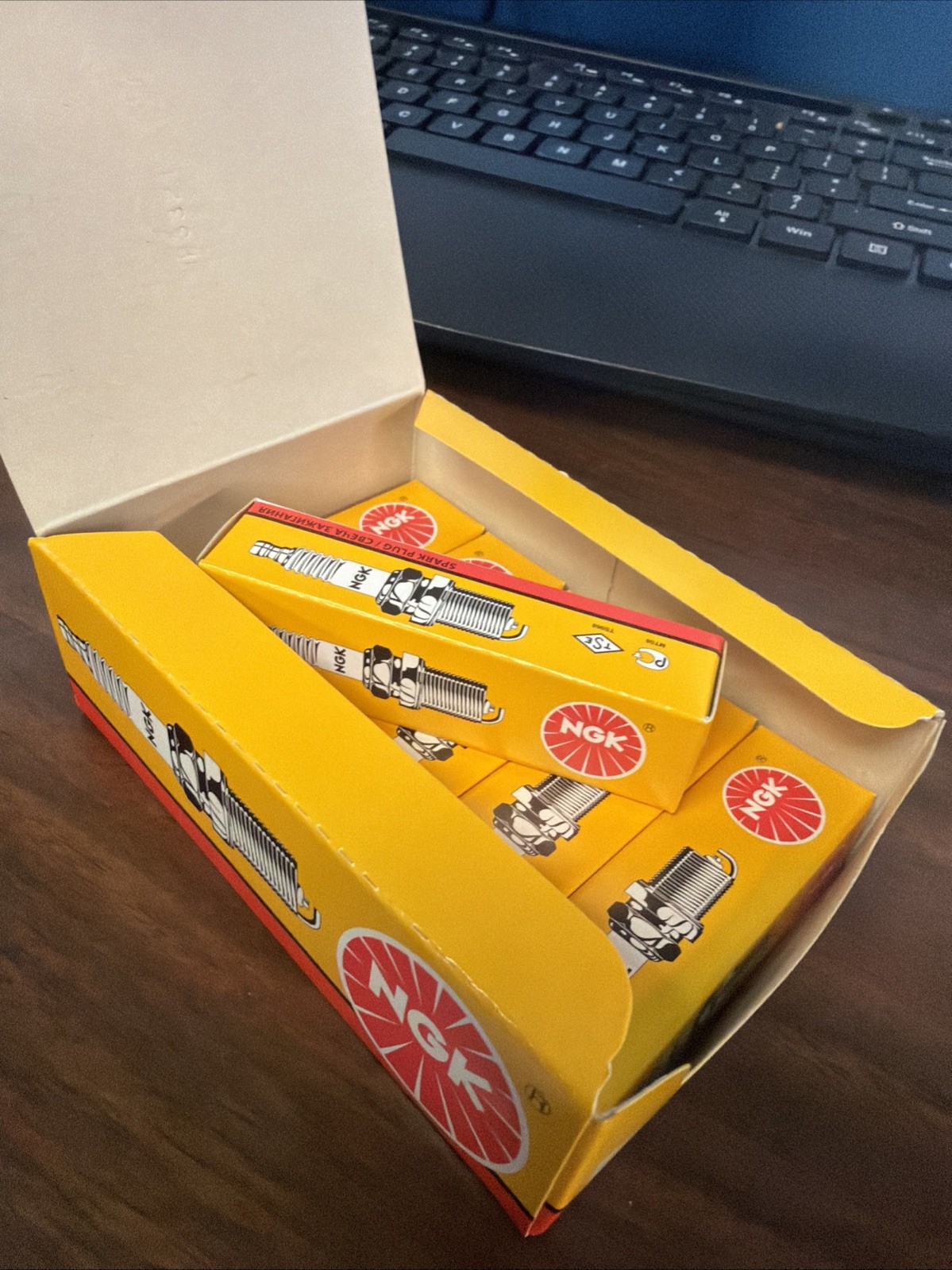 NGK 7023 Spark Plugs - 6 Count