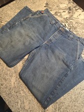 LAPCO FR Fire Resistant Blue Denium Straight Jeans Cat 2 2112 Workwear 38x31 A75