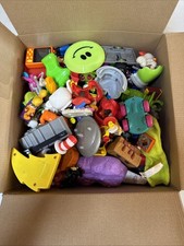 Mixed Lot 12x12x5 Box Happy Meal Wendy McDonald BurgerKing  Toys HM11