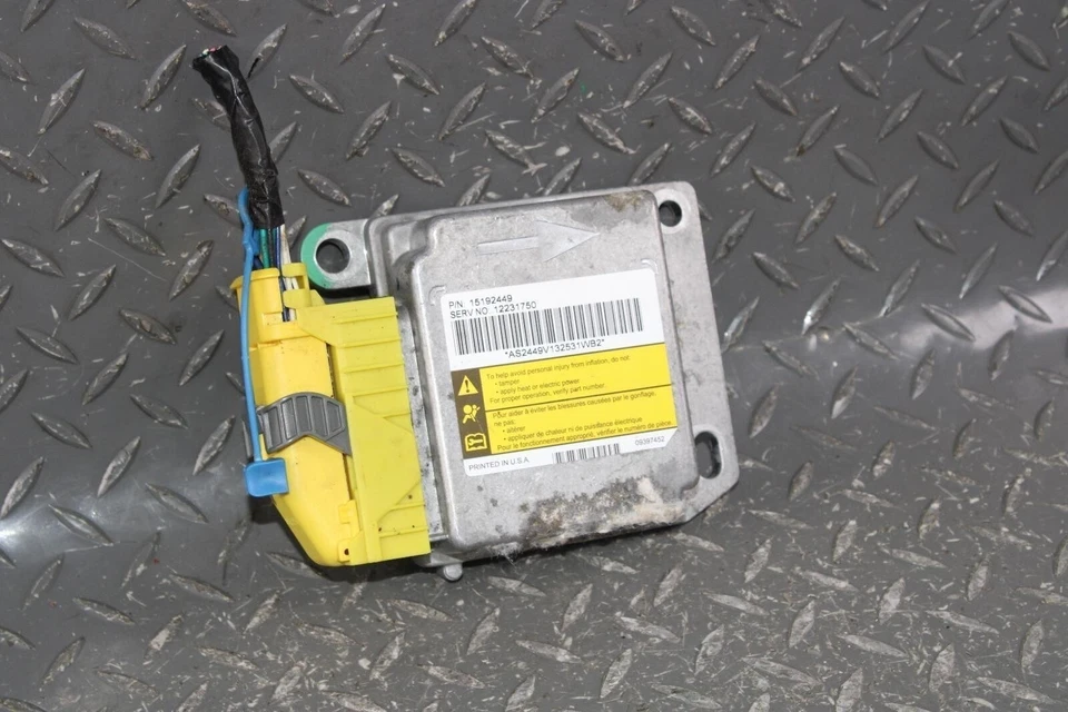 03-04 Hummer H2 Safety Crash SRS Restraint Bag Factory Control Module BCM Module Foto 2 de 4