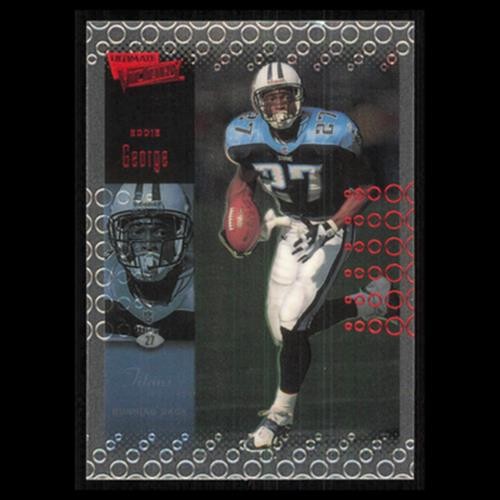 Eddie George #85 2000 Upper Deck Ultimate Victory Tennessee Titans Football Card