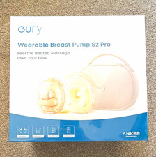 eufy S2 Pro wearable double electric breast pump app battery case + inserts