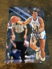 JEFF LEBO SIGNED 4x6 PHOTO NORTH CAROLINA TAR HEELS BASKETBALL UNC AUTOGRAPH
