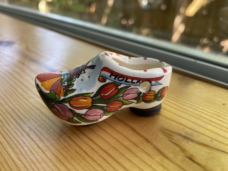 Holland Wooden Shoes Magnet Handmade Holland Souvenir With Windmills