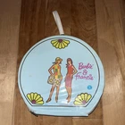 Vintage BARBIE & FRANCIE Round Carrying Case  1965 with 60’s Barbie  clothes