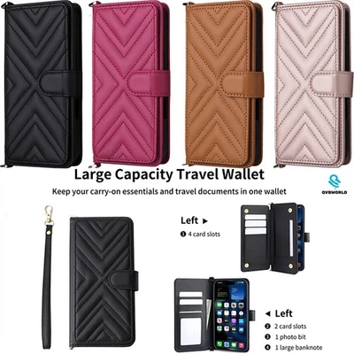 Doka Multifunctional Wallet Book Phone Cover for Google Pixel 10A 10 9 9A 8A 8 7 - Image 1 of 4