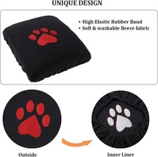 Red Dog Paws Center Console Armrest Cover For Dodge Ram 1500 1993-2023 Pickup