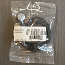 BlackBerry HDW-24529-001 Black In-Ear Only Headsets New In Package