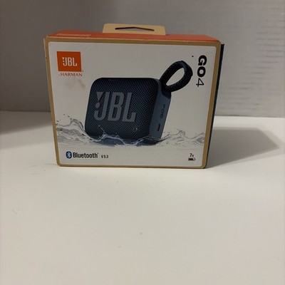 JBL Go 4 Portable Bluetooth Speaker Blue, Waterproof, Dust Proof, JBL App