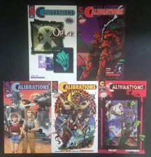 Calibrations Complete Set #1-5 Caliber Comics 1996 Warren Ellis Jill Thompson
