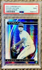 Shohei Ohtani RARE POP 2 #/299 PSA 9 MINT  CH 2021 Panini Chronicles Titan HYPER