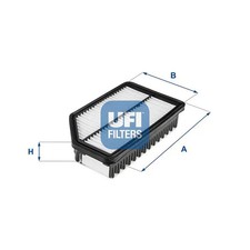 Luftfilter Filtereinsatz 30.594.00 UFI für HYUNDAI KIA LEXUS LOTUS