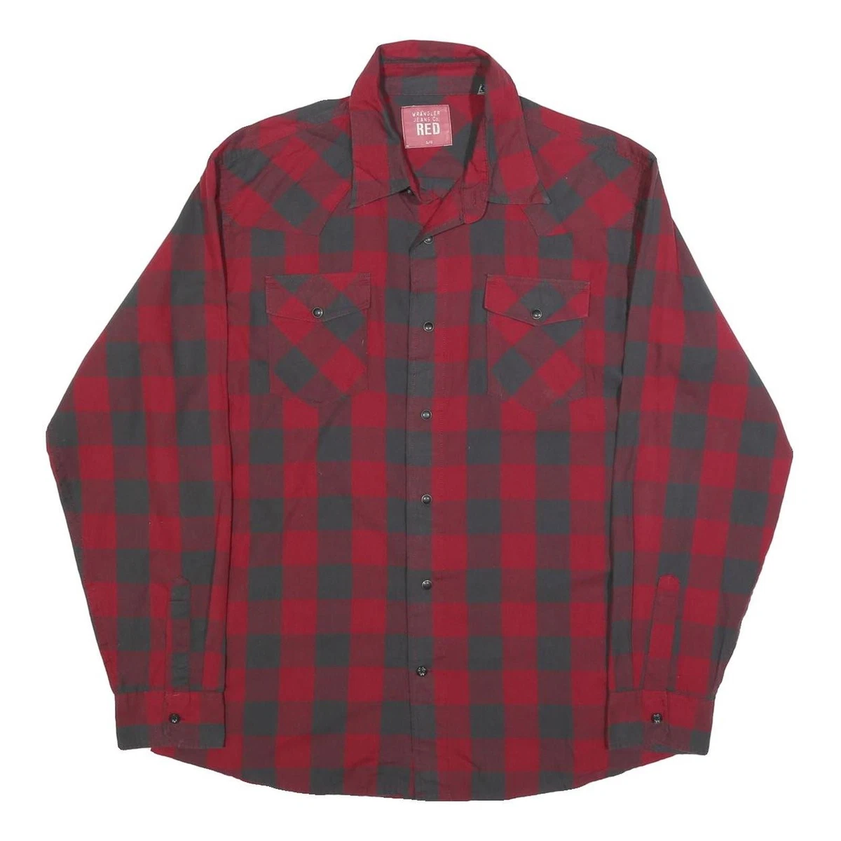 Chemise de bûcheron à carreaux Longhorn (rouge) - La Tranchée Militaire