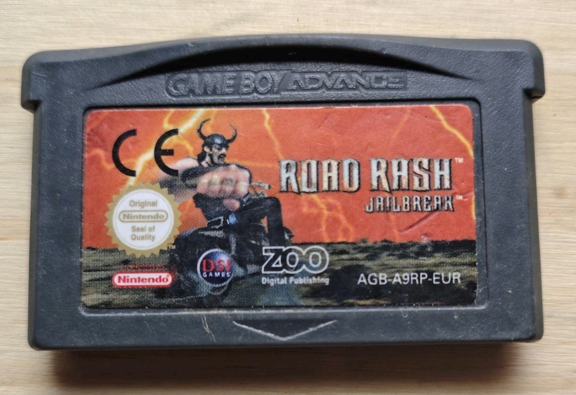 Road Rash JailBreak EUR - Game Boy Advance -  GBA