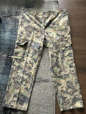 Vintage Camo Hunting Cargo Pants Adjustable Waist