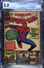 Amazing Spider-Man 38 Cgc 5.0 Off White-White Marvel 1966