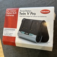 Hahnel Power Station Twin V Turbo Battery Charger Canon 