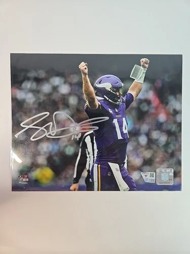 RR | Sam Darnold Signed 8x10 Photo Fanatics COA Autographed NFL Vikings