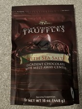New Copper Kettle Dark Chocolate Sea Salt Truffles - Candy Company, 16oz Snack