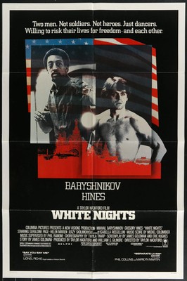 White Nights (1985) Original Movie Poster Folded 27x41