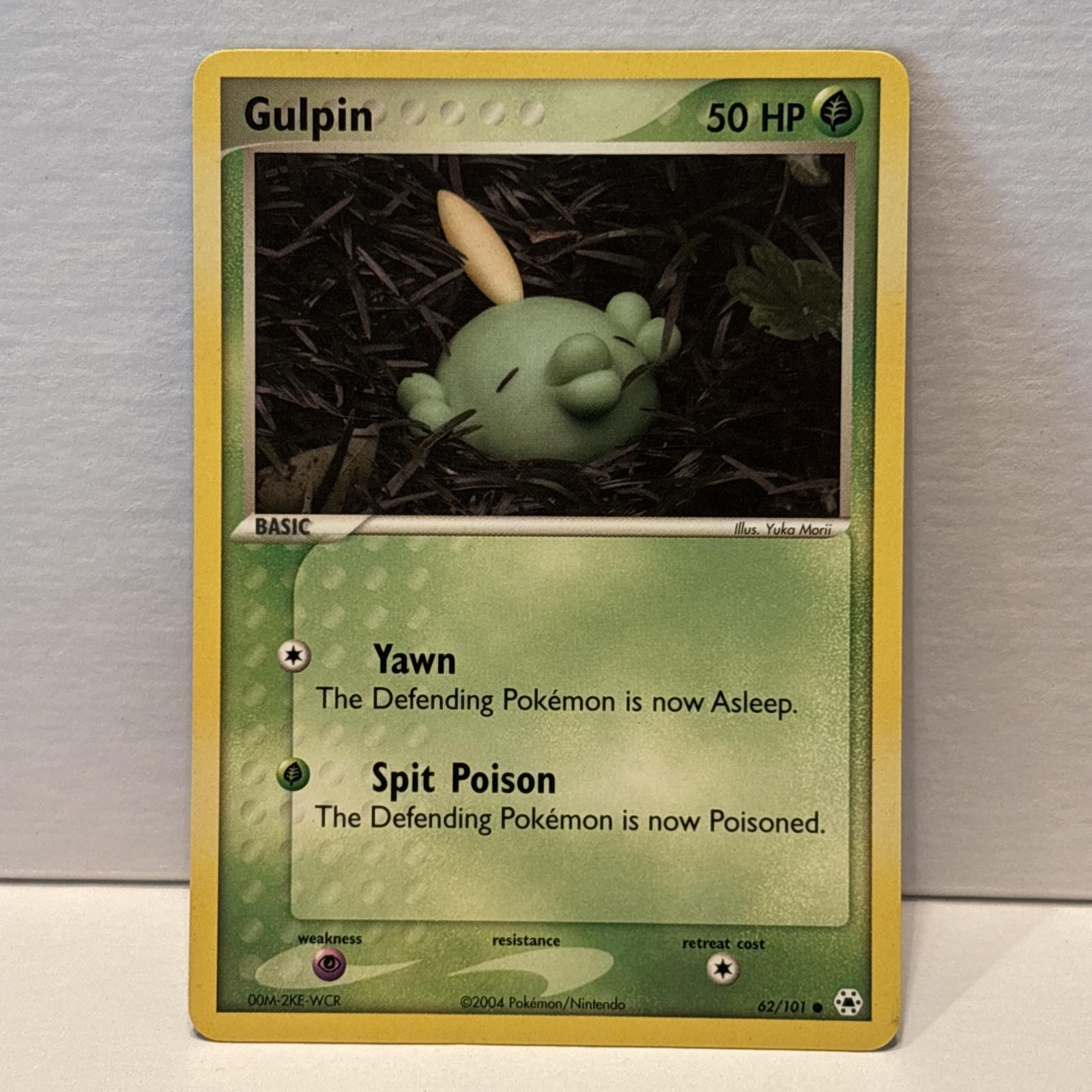 Gulpin 62/101 ex Hidden Legends Common Pokemon Card NM