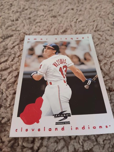 1997 Score #6 of 15 Omar Vizquel Tribe Collection 🔥RARE!! 🔥Indians - Picture 3 of 6