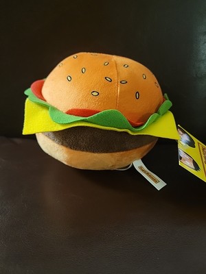 NWT Bobs Burgers Stuffed Plush Toy Official Toy Factory 6'' Cartoon Cheeseburger