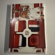 2024-25 Panini National Treasures - Rookie Triple Materials Alexandre Sarr...