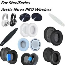 Headphone Earpad Cushion Cover For SteelSeries Arctis Nova Pro Wireless Headband