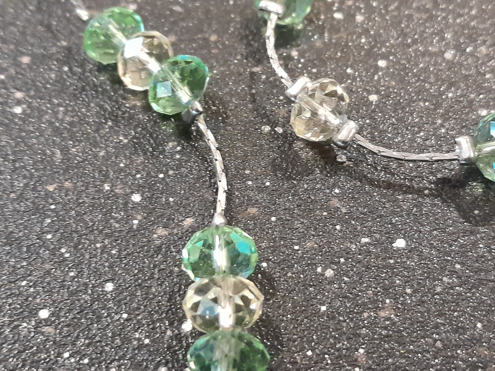 Large Translucent Multi-Colored Butterfly Necklace - image 10