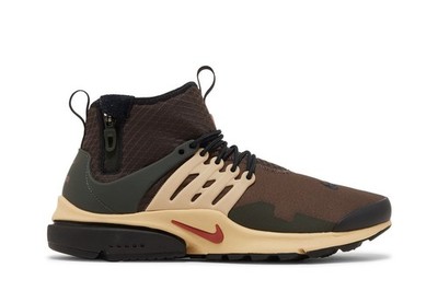 Nike Air Presto Mid Utility 'Baroque Brown Sesame' DC8751-200 New Size