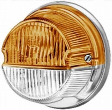 HELLA Aux Indicator Right Left Halogen R10W 24V 12V Yellow (2BM 001 321-031)