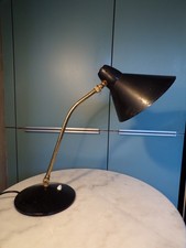 LAMPE SCHAKO-NOTAIRE-BANQUIER-DESIGN INDUSTRIEL 1950-Métal-DLG Biny-Mouille