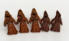 Vintage Action Figure 1996 Kenner Star Wars Jawa Glowing Eyes Set of 5