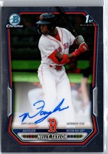 2026 Bowman Baseball Nelly Taylor Base Autograph Auto #CPA-NT