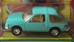 Motor Max 73950FC 1:87 Die Cast Fresh Cherries Sky Blue 1978 AMC Pacer