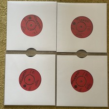 Aretha Franklin Respect Think Satisfaction Baby I Love You 4x Atlantic Red 7”