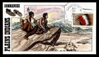 DR WHO 1990 FDC INDIAN HEADDRESS COLLINS HAND COLORED CACHET ARAPAHOE WY M75662