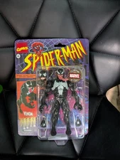Marvel Legends 85 Years Spider-Man Venom Retro Card Walmart Exclusive NEW
