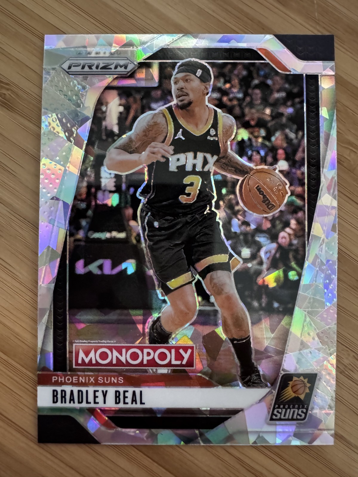 Bradley Beal 2024-25 Panini Prizm Monopoly - Ice Prizm #78
