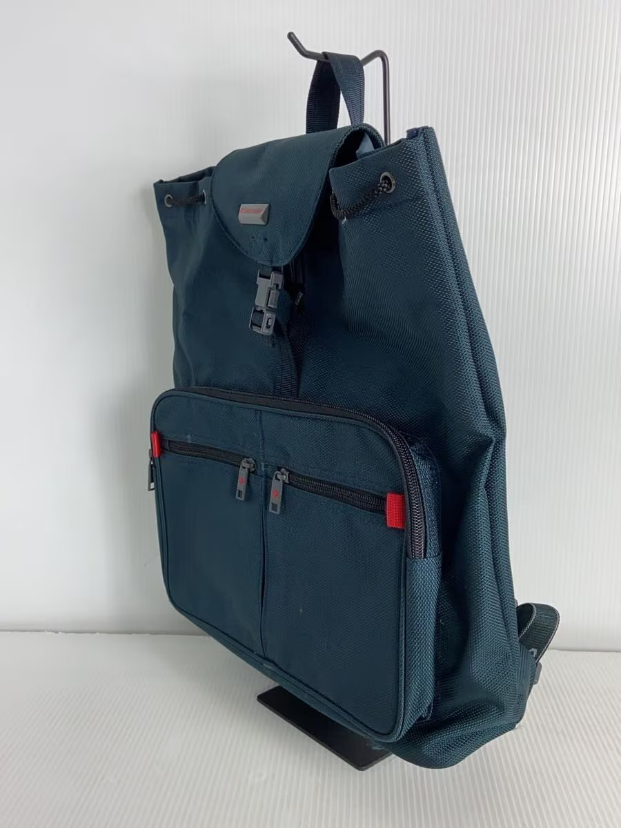 SAMSONITE Nylon Backpack, Blue (Solid Color), RED Abbey Flap Backpack image 2