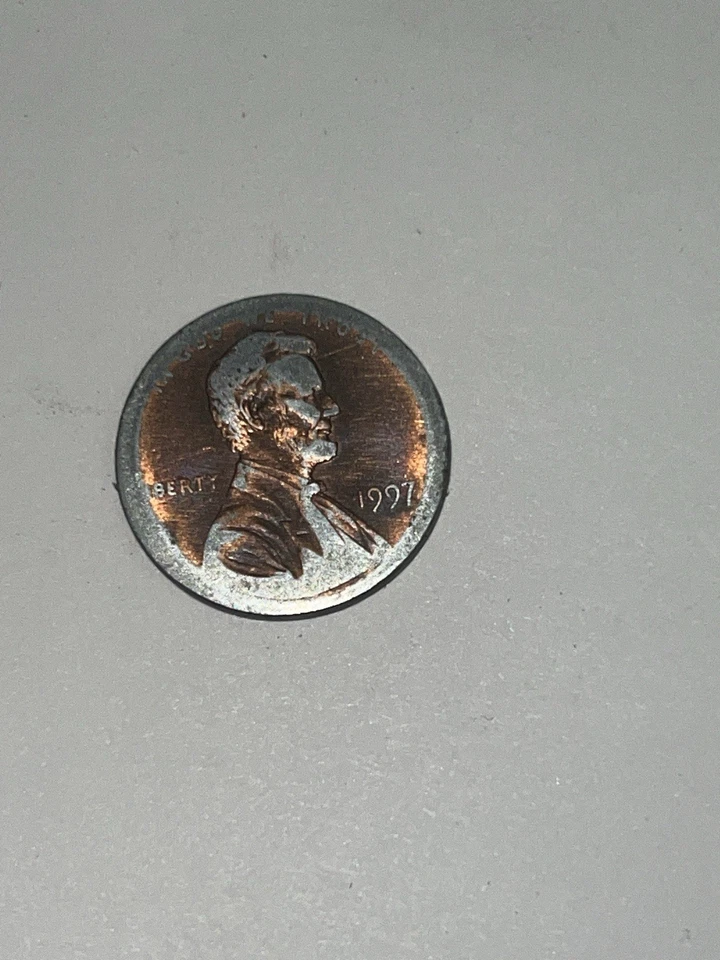 Moneda Penny Error 1997 Foto 2 de 4