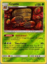 Crustle Reverse Holo Rare SM11 11/236 NM