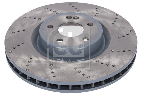 2X Bremsscheibe Febi Bilstein 107510 FüR Mercedes Klasse W177 CLA C118 V177 X118-image