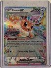 Pokemon Prismatic Evolutions Eevee EX 075/131 Stamped Promo NM