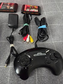 Sega Genesis Model 2 Console Bundle w EVERDRIVE + Games Vectorman 2, Judge Dredd