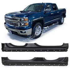 Rocker Panel Fit For 2014-2018 Chevy GMC Pickup Silverado Sierra Extended Cab