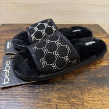 Black Memory Foam Slippers size Medium 8 BNWT