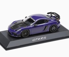 1:43 SPARK 2024 PORSCHE 718 (982) CAYMAN GT4 RS "MANTHEY KIT" purple DEALER ED.